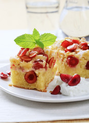 Sticker - Cherry sponge cake