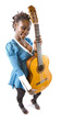 © Driving South - guitariste africaine