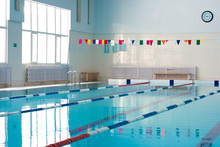 Empty New School Swimming Pool