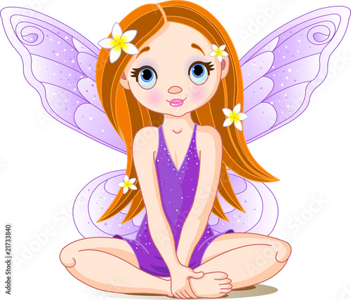 Fototapeta dla dzieci Little cute fairy