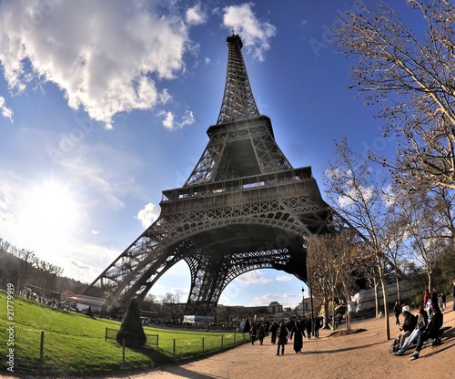 Fotoboard na płycie Tour eiffel