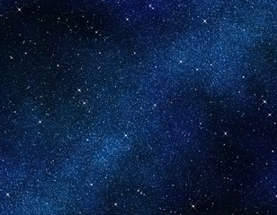 Wall Mural - stars in space or night sky
