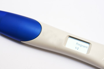 positive digital pregnancy test