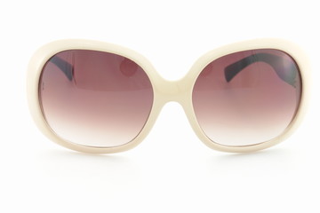 Lunettes de soleil beiges