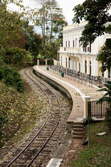 Wall Mural - Train station