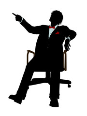 Male Business Silhouette