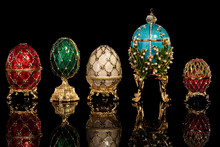 Group Faberge Eggs.