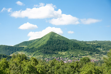 Bosnian pyramids, near the Visoko city