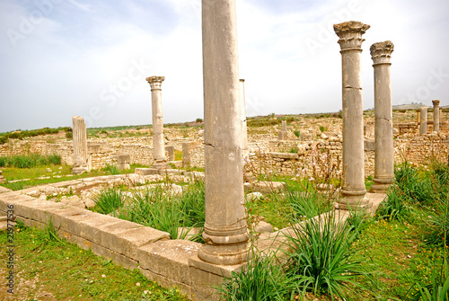 Obraz na płótnie canvas Dom flavius ​​germanus, volubilis, Maroko