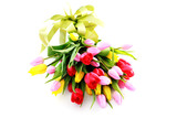 Fototapeta Tulipany - bouquet of tulips