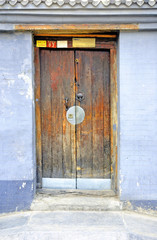 Wall Mural - Beijing old town, the typical houses ( Hutong).