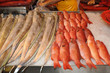 raw fish in the markets