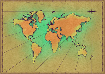  old world map