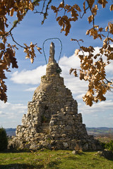 Canvas Print - Fournet (Corrèze) - Statue de la vierge