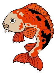 Sticker - Koi fish