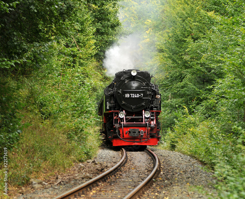 Nowoczesny obraz na płótnie Kurvenfahrt