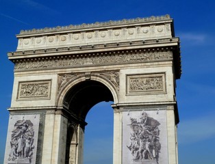 Canvas Print - arc de triomphe