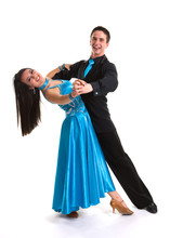 Ballroom Dancers L Blue 01
