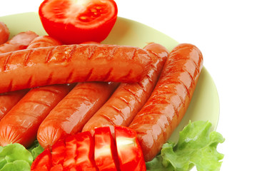 Poster - served beef roasted sausages