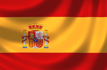 Nationalfahne von Spanien