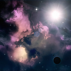 Wall Mural - starfield