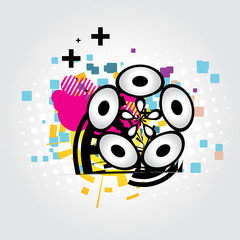 Wall Mural - abstract vector design