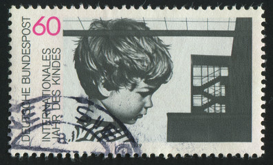 Sticker - postmark