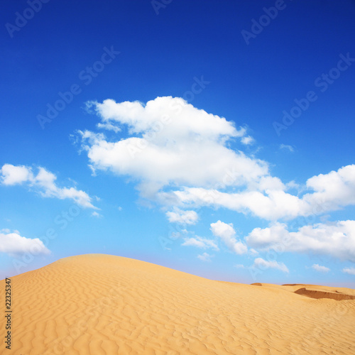 Board z aluminiowym obramowaniem Pustynna sahara
