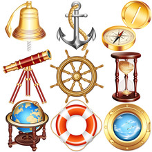 Nautical And Sailing Icons