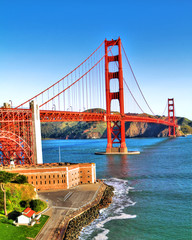 Fototapete - Golden Gate Bridge