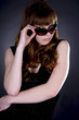 © Aleksandr Kurganov - Fashion portrait of sexy young beautiful woman wearing sunglasse