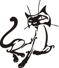 Cat Theme Clip Art Free Stock Photo - Public Domain Pictures