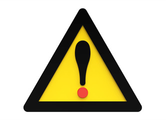 Wall Mural - danger sign