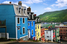 Colorful Houses In St. John's