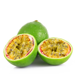 Wall Mural - lime-passion fruit