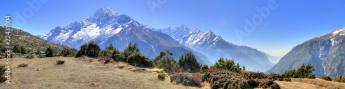 Naklejka samoprzylepna Nepal / himalaya - Everest trek