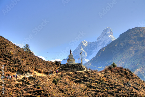 Naklejka samoprzylepna Nepal / himalaya - Everest trek