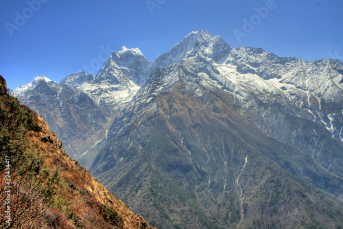 Naklejka samoprzylepna Nepal / himalaya - Everest trek
