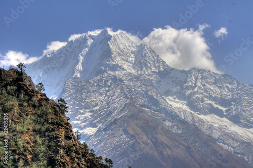 Naklejka samoprzylepna Nepal / himalaya - Everest trek