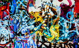 Fototapeta Fototapety dla młodzieży do pokoju - grafitti background