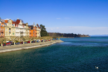 Canvas Print - Musikerviertel, Konstanz, Lake Constance, Bodensee