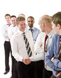 © gemenacom - Businessmen shaking hands