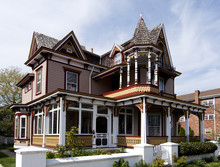 Colorful Victorian Style House