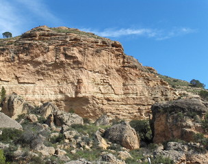 Wall Mural - paisaje geológico