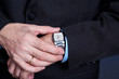 businessman's hand  with watch