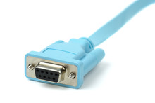 Blue Cable With DB9 Connector (RS232/COM Interface)
