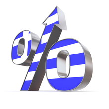 Shiny Percentage Up - Flag Of Greece