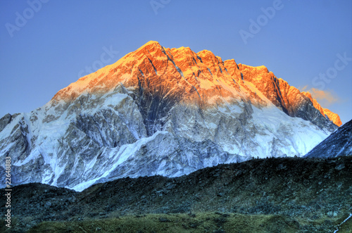 Naklejka samoprzylepna Nepal / himalaya - nuptse