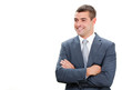 © WavebreakMediaMicro - Handsome businessman with folded arms