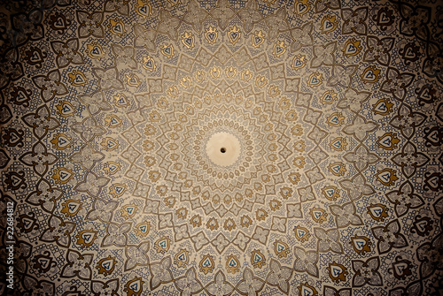 kopula-meczetu-orientalne-ozdoby-z-samarkandy-uzbekista